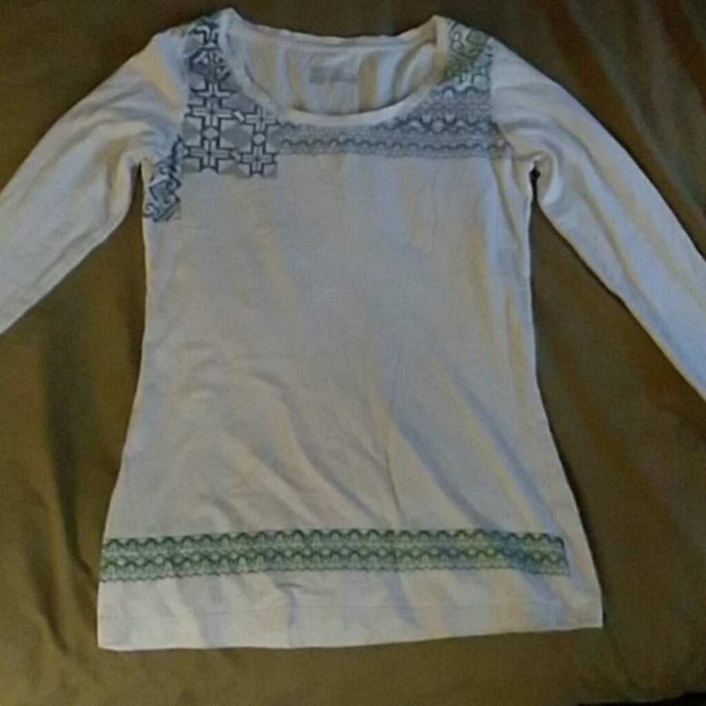 Geo print tunic